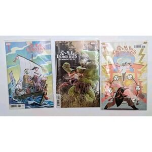 Demon Days Blood Feud #1 x2 + Rising Storm #1 Variant Lot Marvel 2021 NM Range